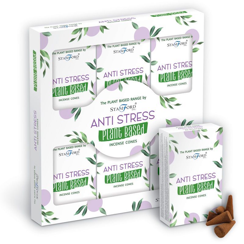 Anti Estrés - Conos de Incienso a Base de Plantas