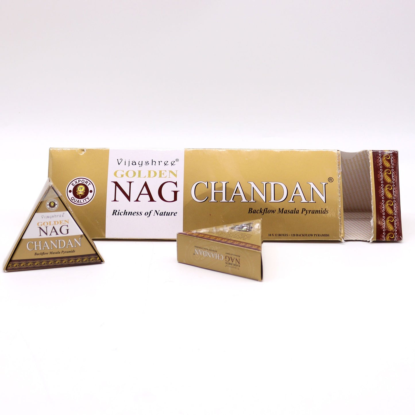 Chandan - Conos Golden Nag Reflujo