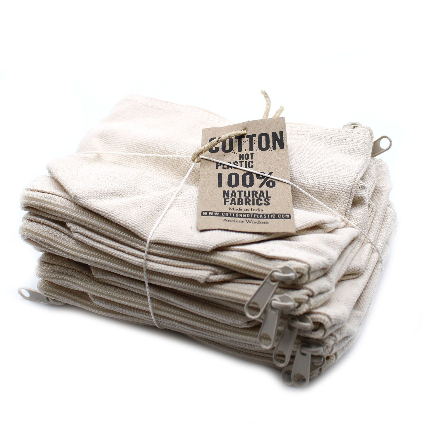 Neceser Algodón Natural - Mini bolso