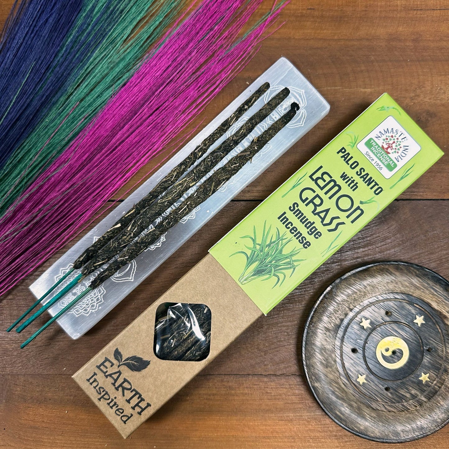 Hierba limón - Incienso de fumigación inspirado en la Tierra