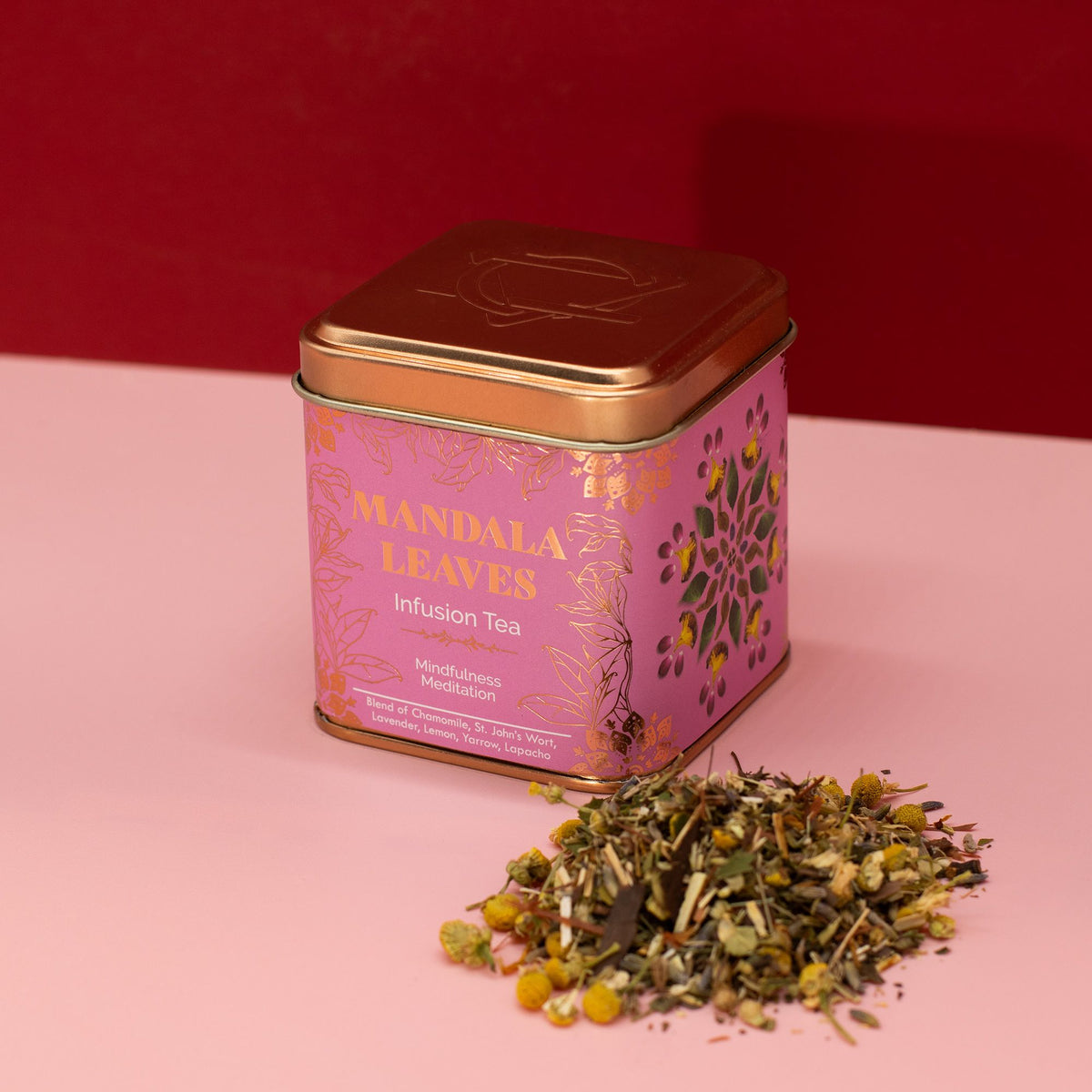 Mezcla de Té Mindfulness y Meditación - Infusión de Hierbas Ecológica - 50 g