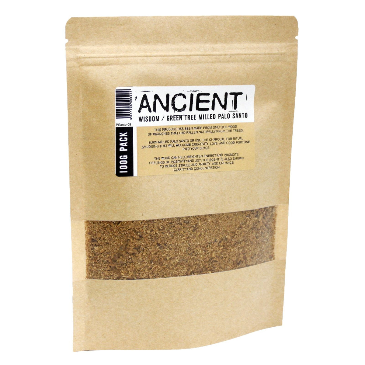 Palo Santo Molido Premium - Madera Aromática Natural - 100gr