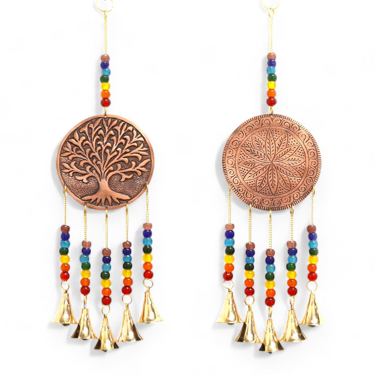 Campanillas Indias - Arbol de la Vida - 5 Campanas - 10x36cm