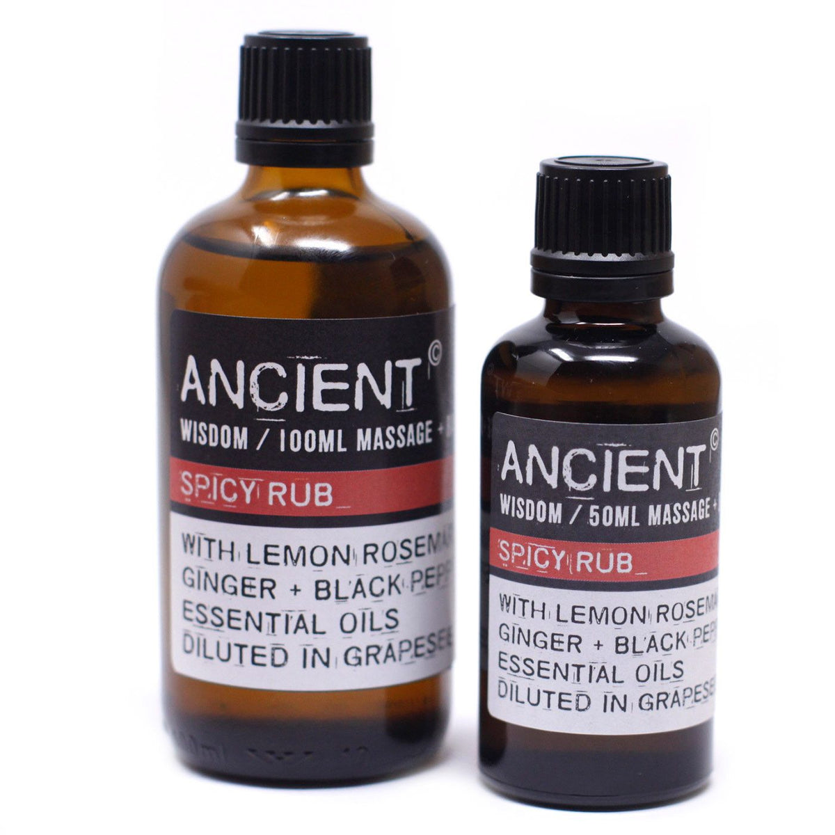 Aceite de Masaje Energía, Calor Natural y Vitalidad Corporal - 50ml