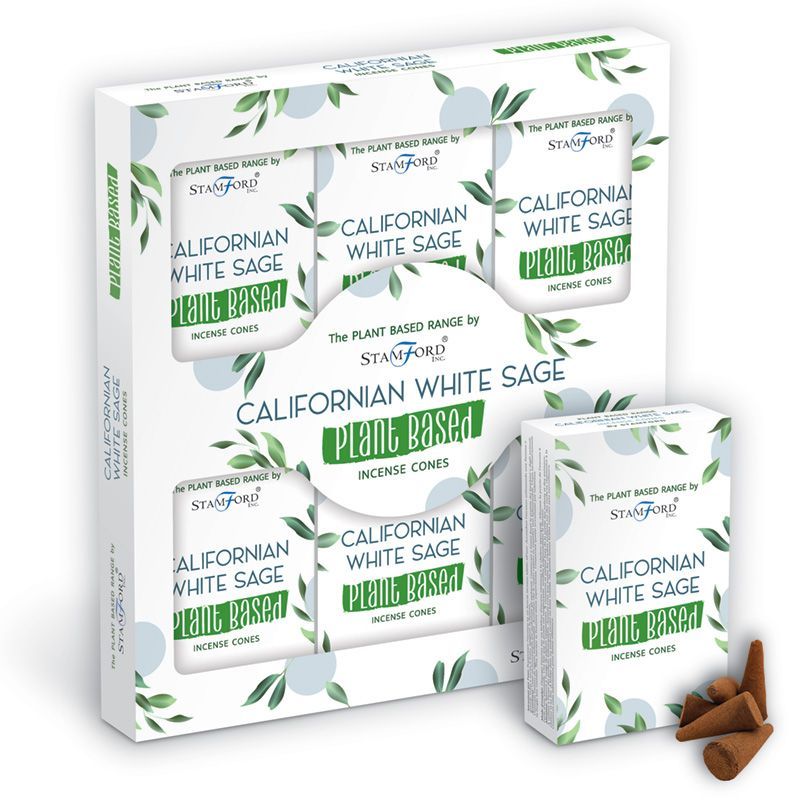 Salvia Blanca de California - Conos de Incienso a Base de Plantas