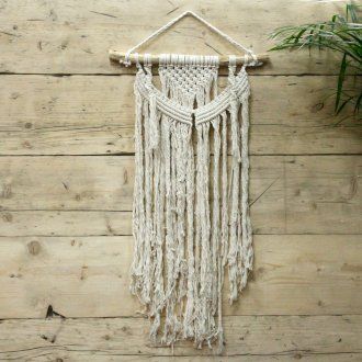 Tapiz de Macramé - Fuerza de la naturaleza