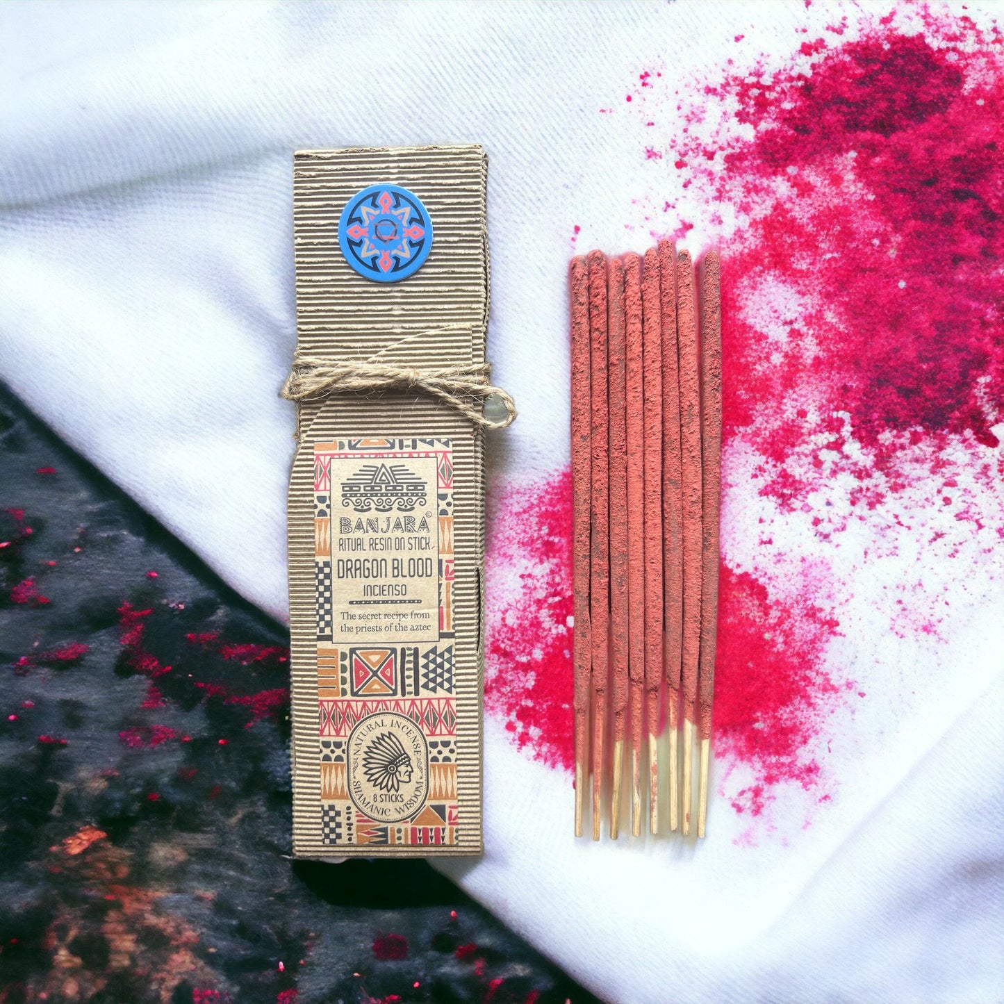Sangre de dragón · Varillas de Incienso de Resina natural para un Ambiente Sofisticado