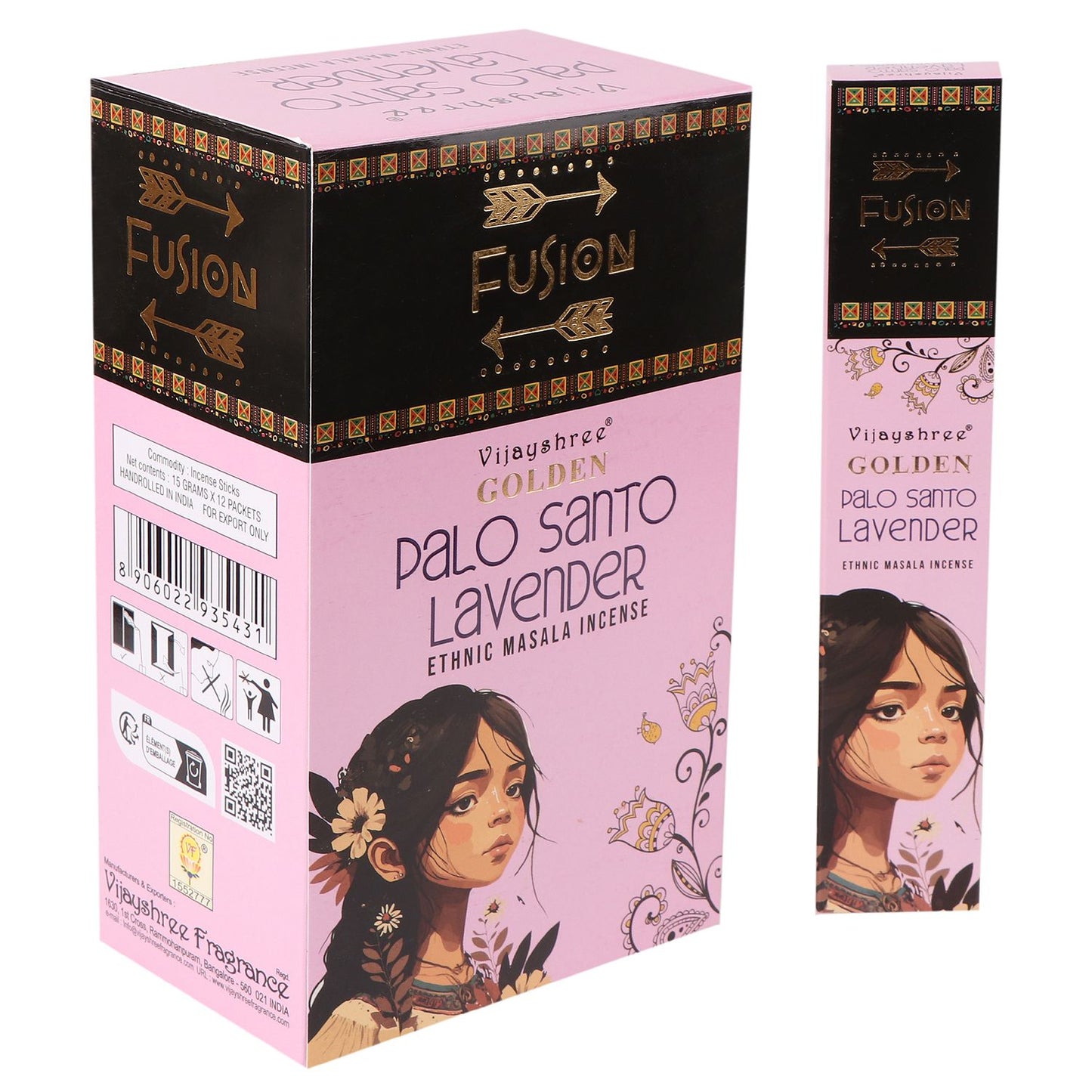 Palo Santo y Lavanda - Fusión Dorada