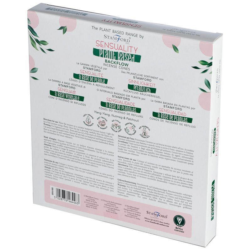 Sensualidad - Conos de Incienso de Reflujo a Base de Plantas