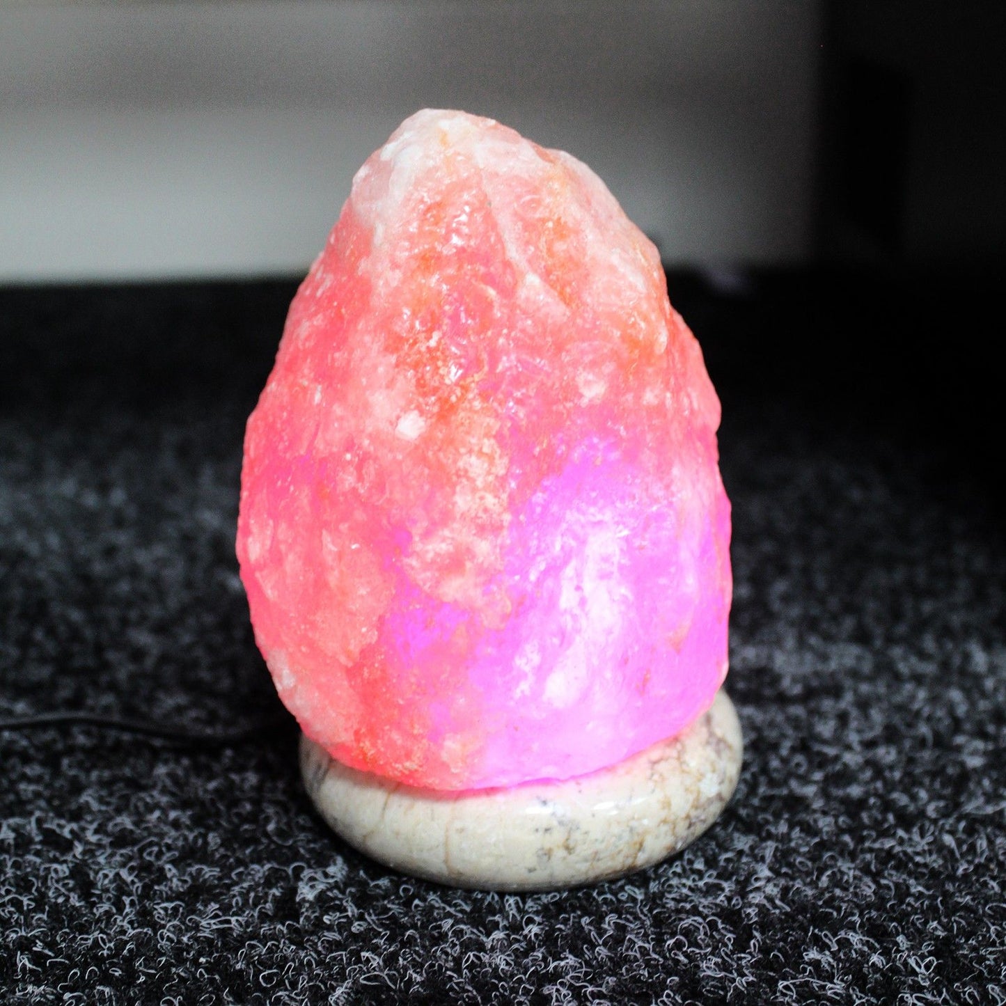 Lámpara de Sal del Himalaya Multicolor 11,5 cm USB