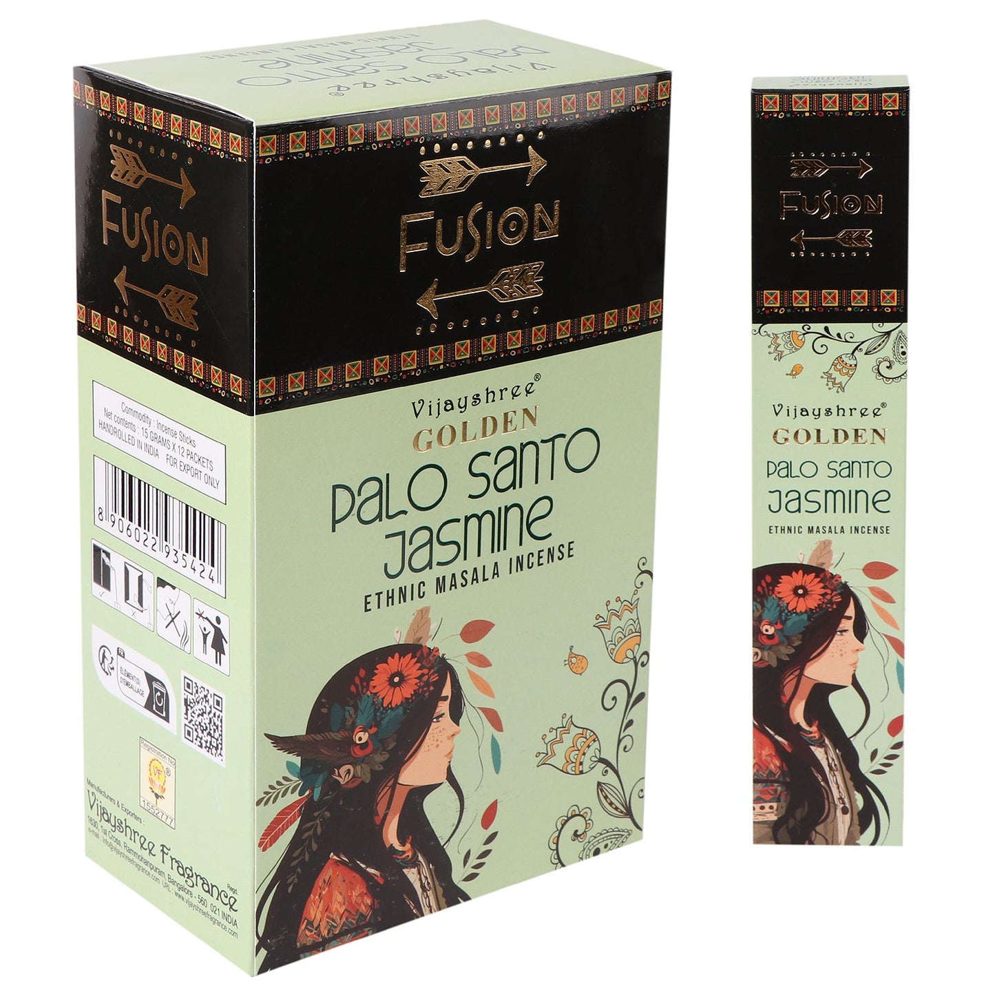 Palo Santo y Jazmín - Fusión Dorada