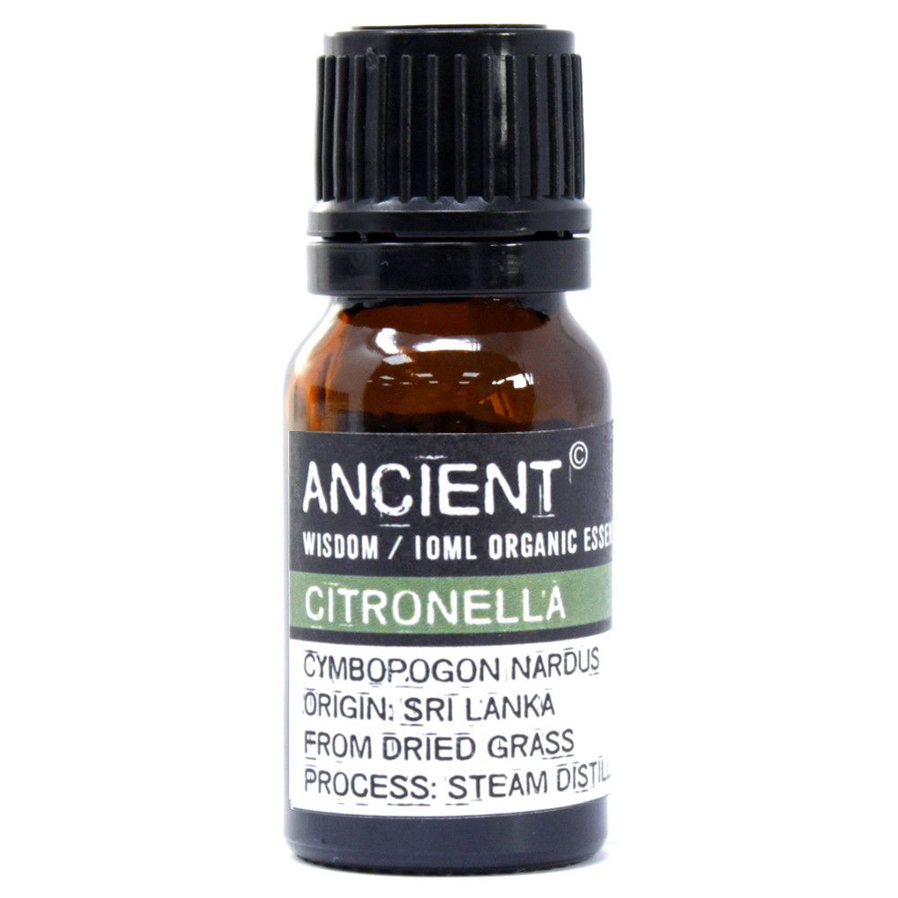 Aceite Esencial de Citronela Ecológico 10 ml - Cymbopogon winterianus