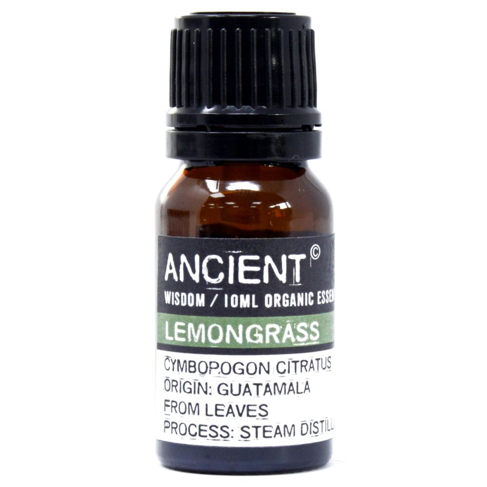 Aceite Esencial de Lemongrass Ecológico 10 ml - Cymbopogon flexuosus