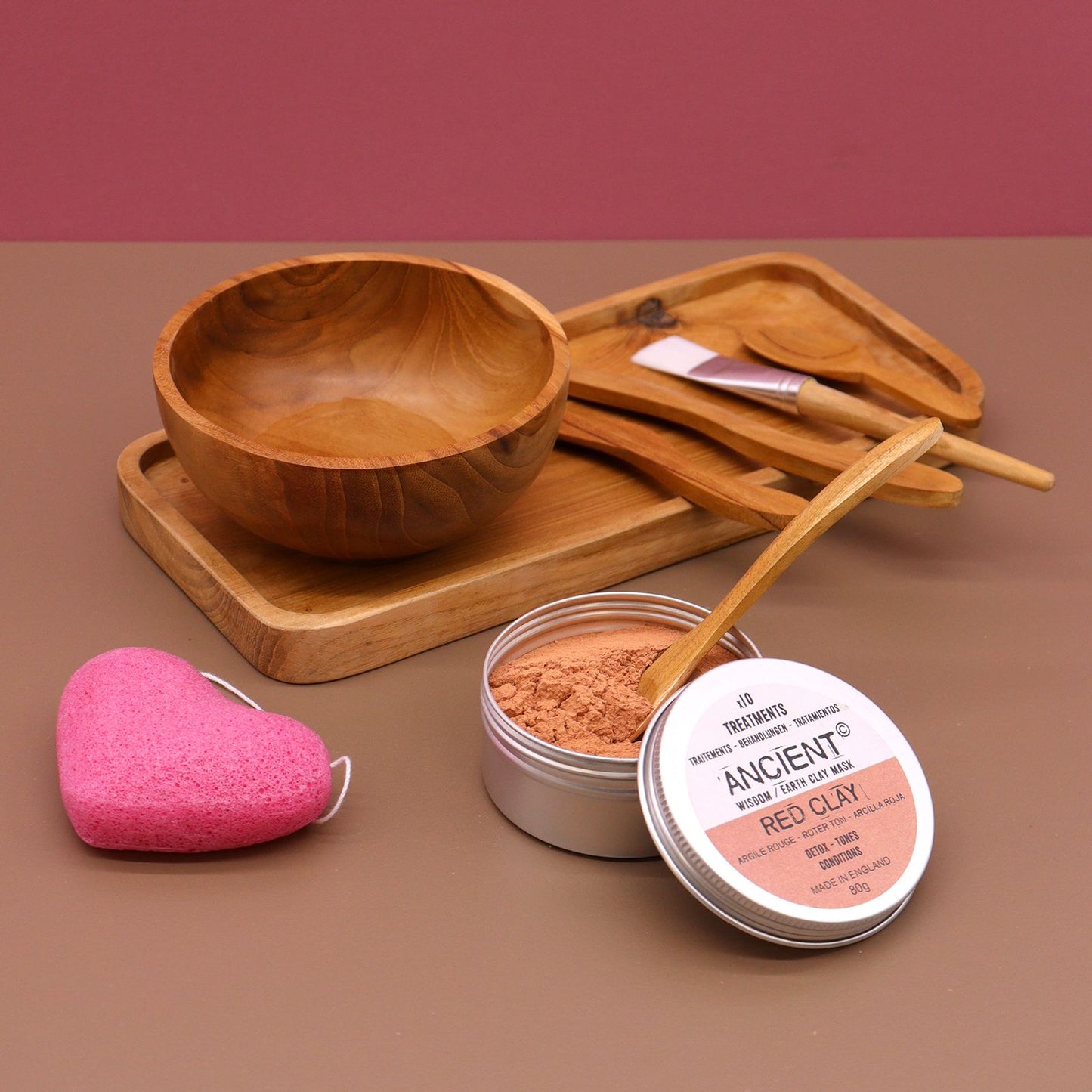 Kit de aplicación de arcilla/cera para spa
