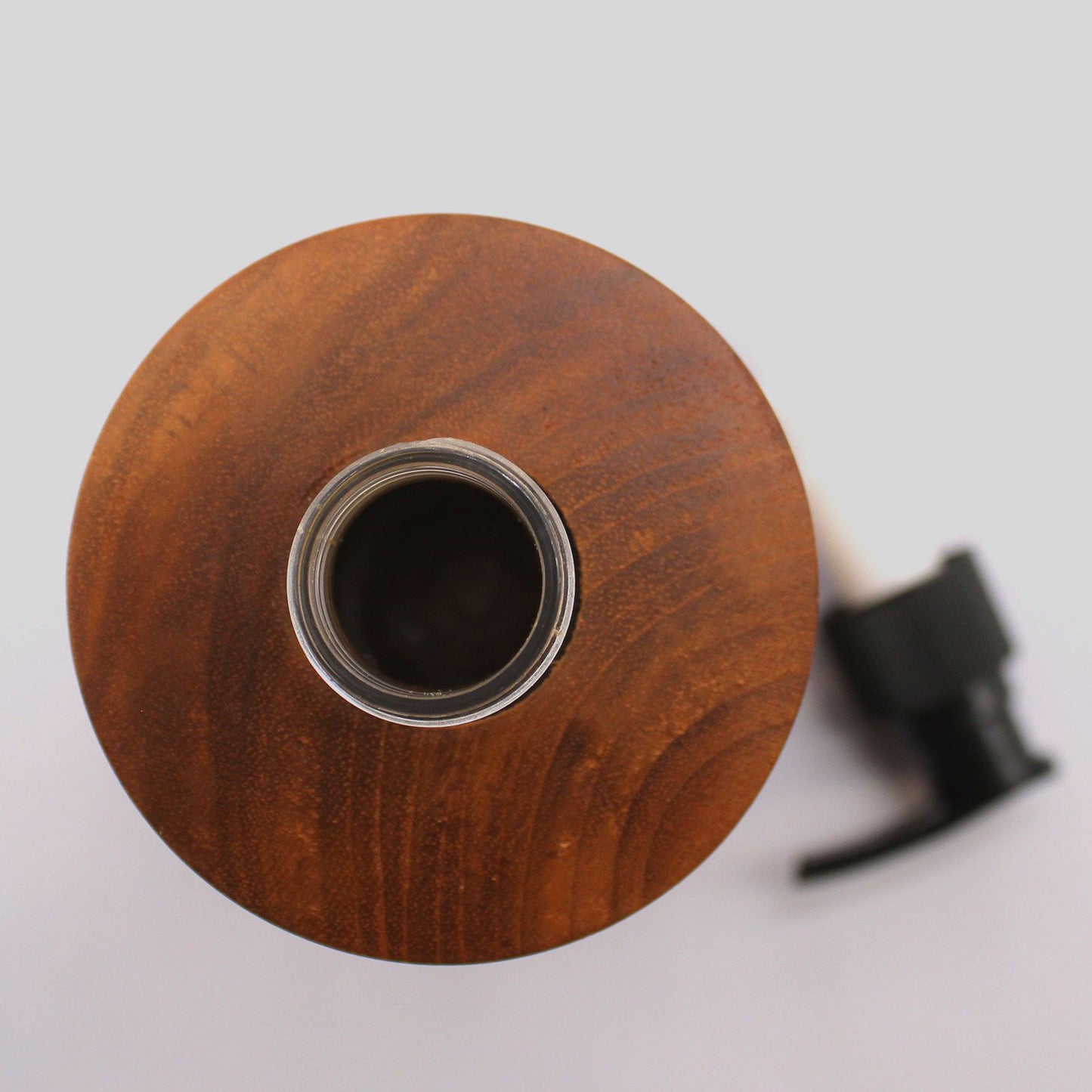Dispensador de jabón de madera de teca natural - Elegance
