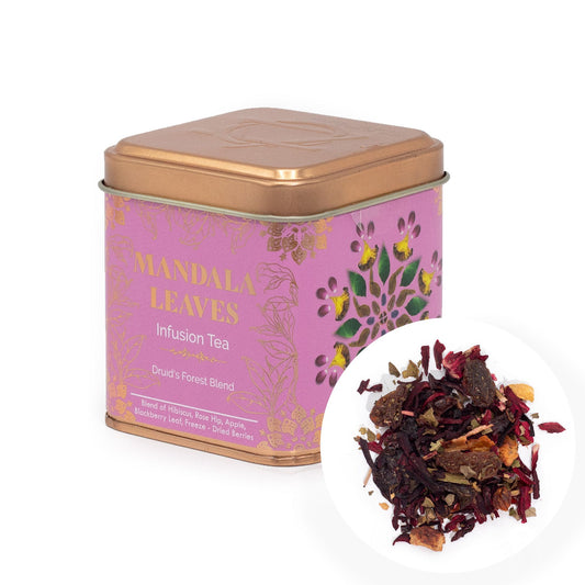 Mezcla Bosque del Druida - Infusión de Frutas e Hibisco - 50 g