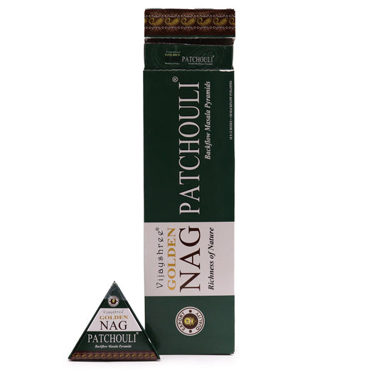 Patchouli - Conos Golden Nag Reflujo