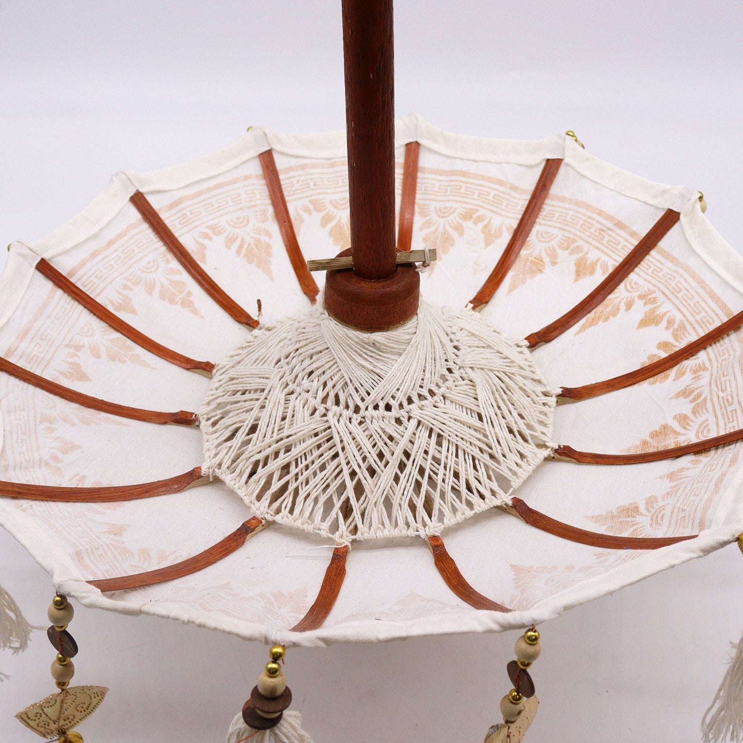 Sombrilla Bali Home Decor - Lona - Natural - 40cm