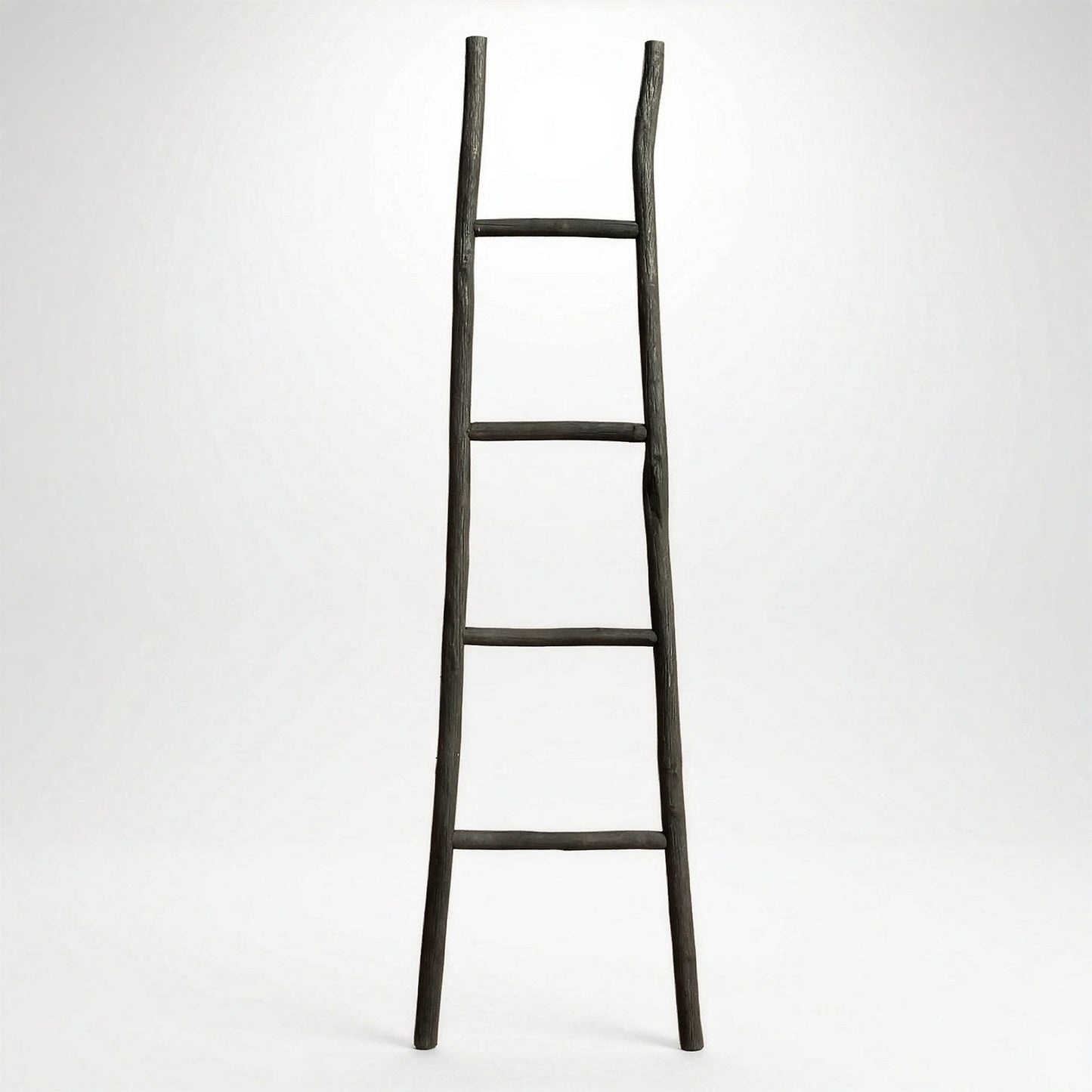 Escalera de Madera Kemu - 1,5 m - Negro - Estilo Japonés
