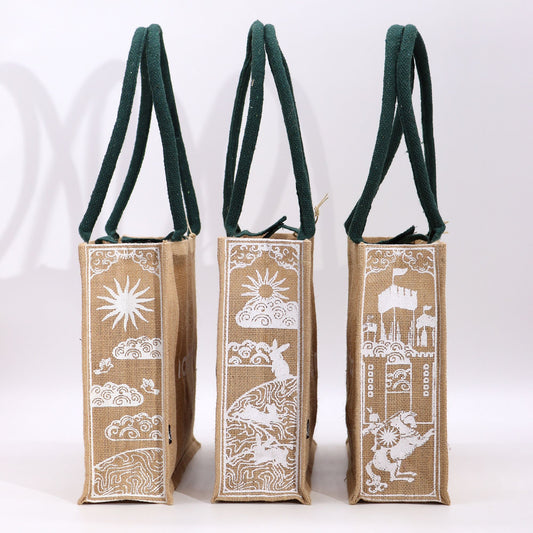 Bolsa Grande de Yute Hop Hare - Soy Valiente