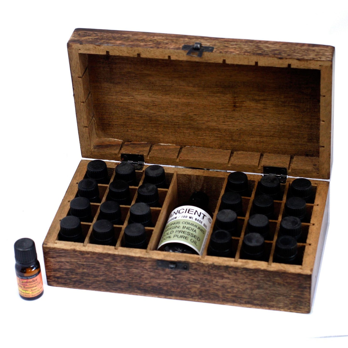 Caja de Aromaterapia Floral - compartimentos 24+1