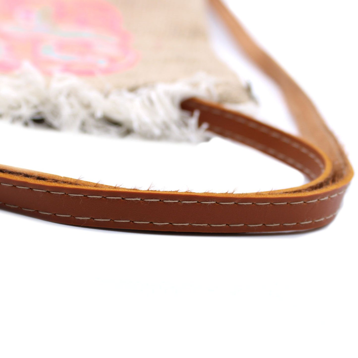 Bolso con flecos - Estampado Piña