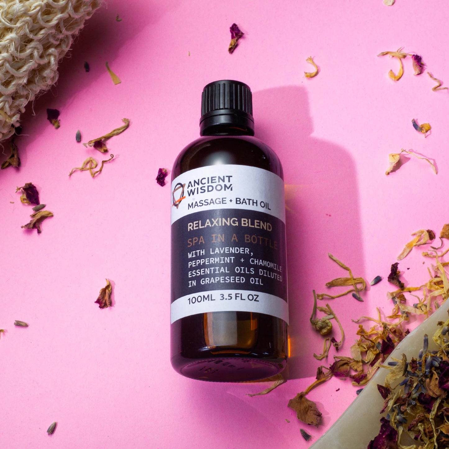 Aceite de Masaje 100ml - Menta Fresca