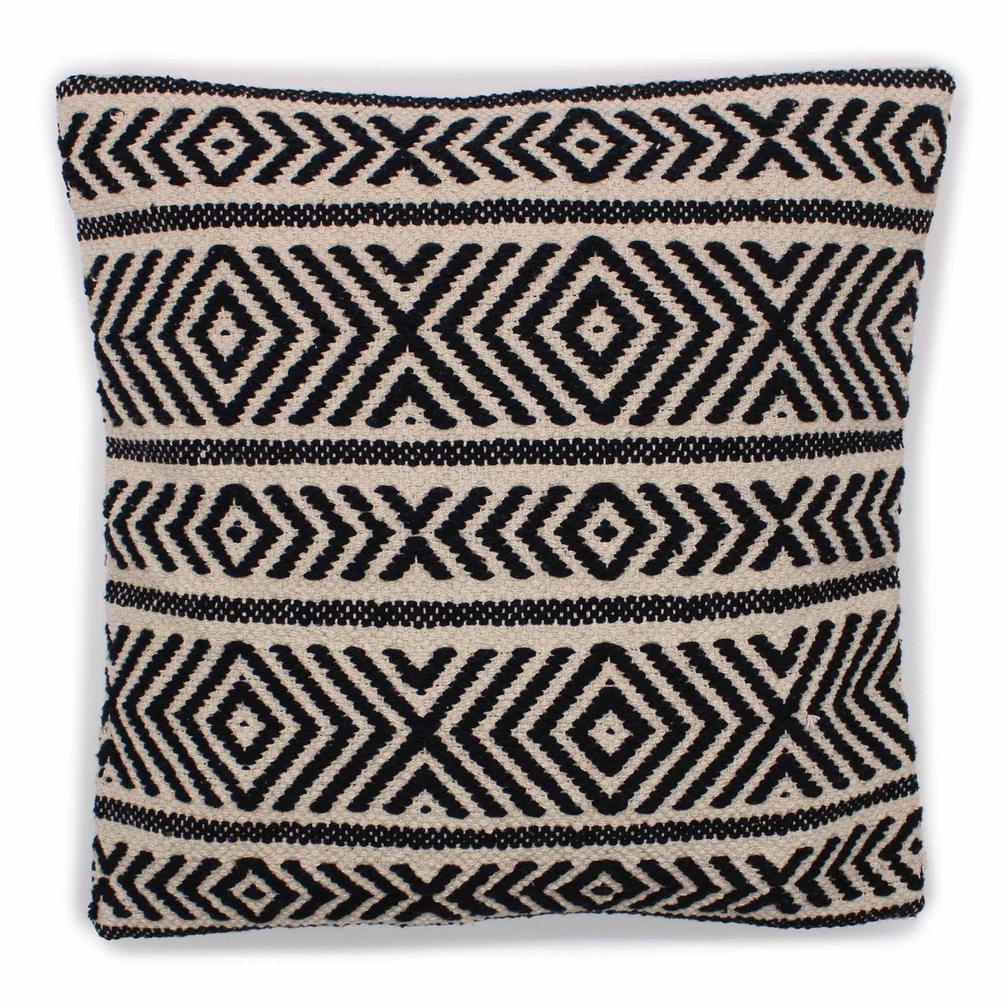 Funda de Cojín Clásico - Diseño Tribal - 45x45cm