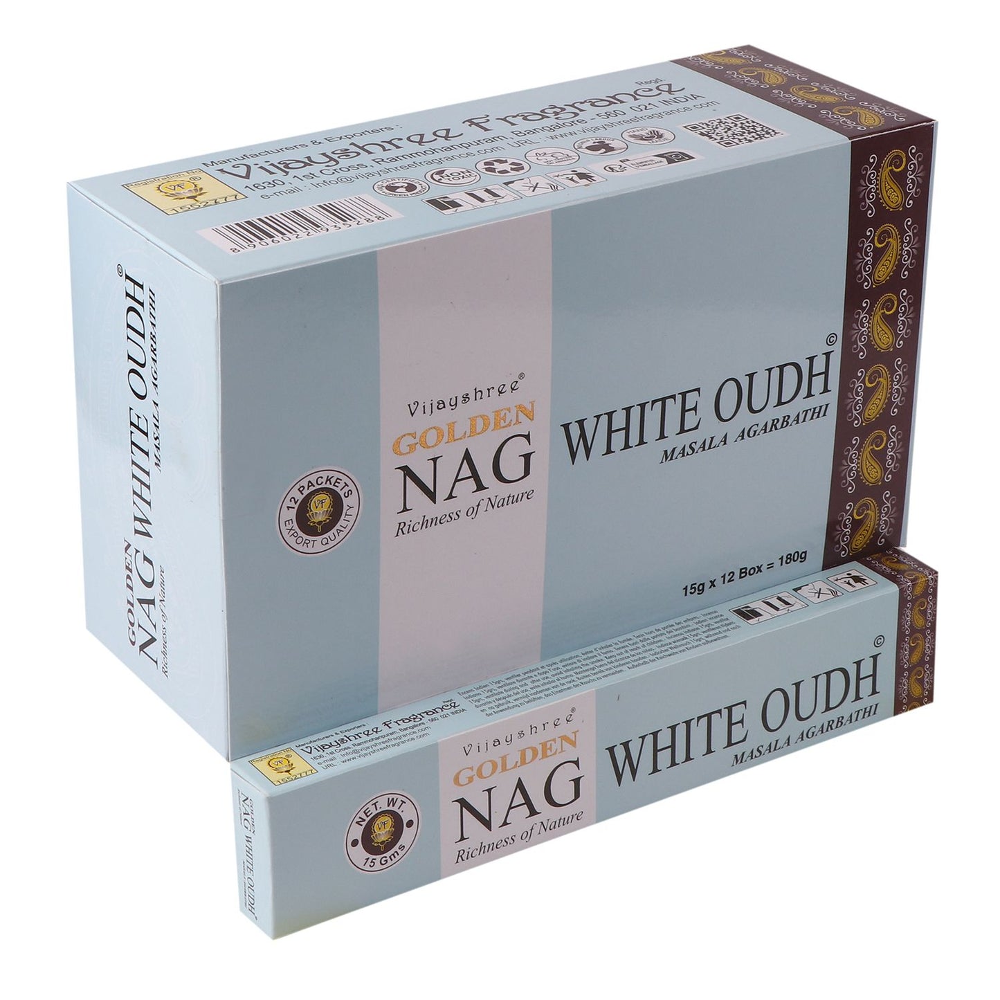Golden Nag - Oudh blanco
