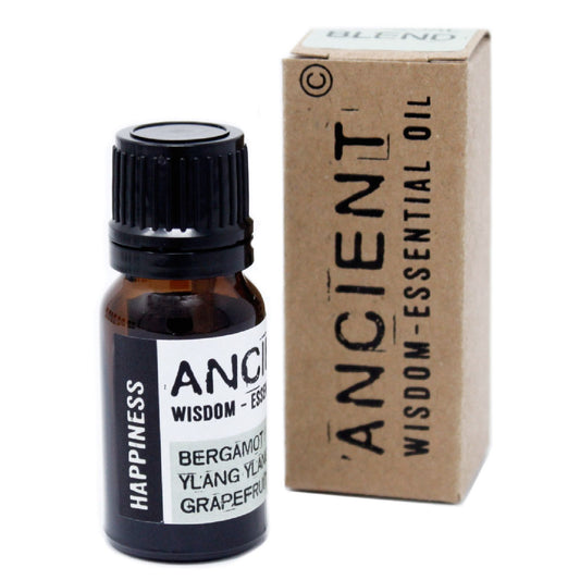Mezcla de Aceites Esenciales Felicidad 10 ml – Bergamota, Ylang Ylang y Pomelo