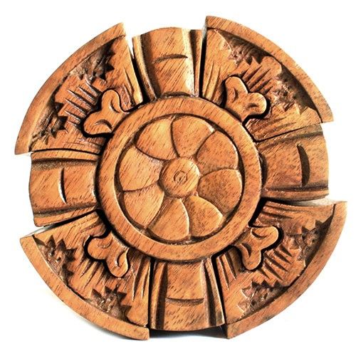 Caja mágica de Bali - Flor