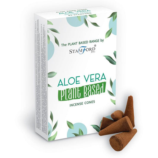 Aloe Vera - Conos de Incienso a Base de Plantas
