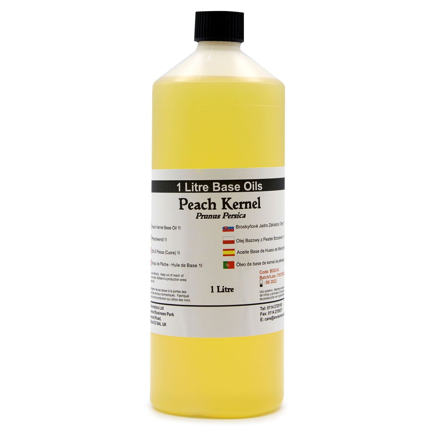 Aceite Base - 1L - Durazno