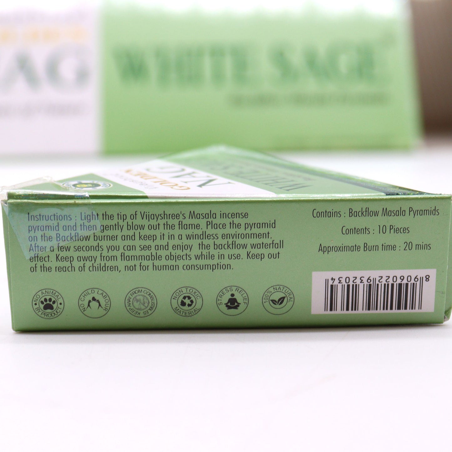 Salvia Blanca - Conos Golden Nag Reflujo