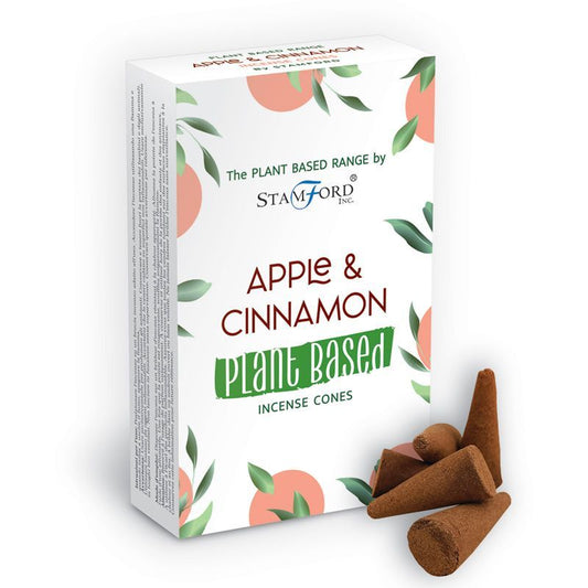Manzana y Canela - Conos de Incienso a Base de Plantas