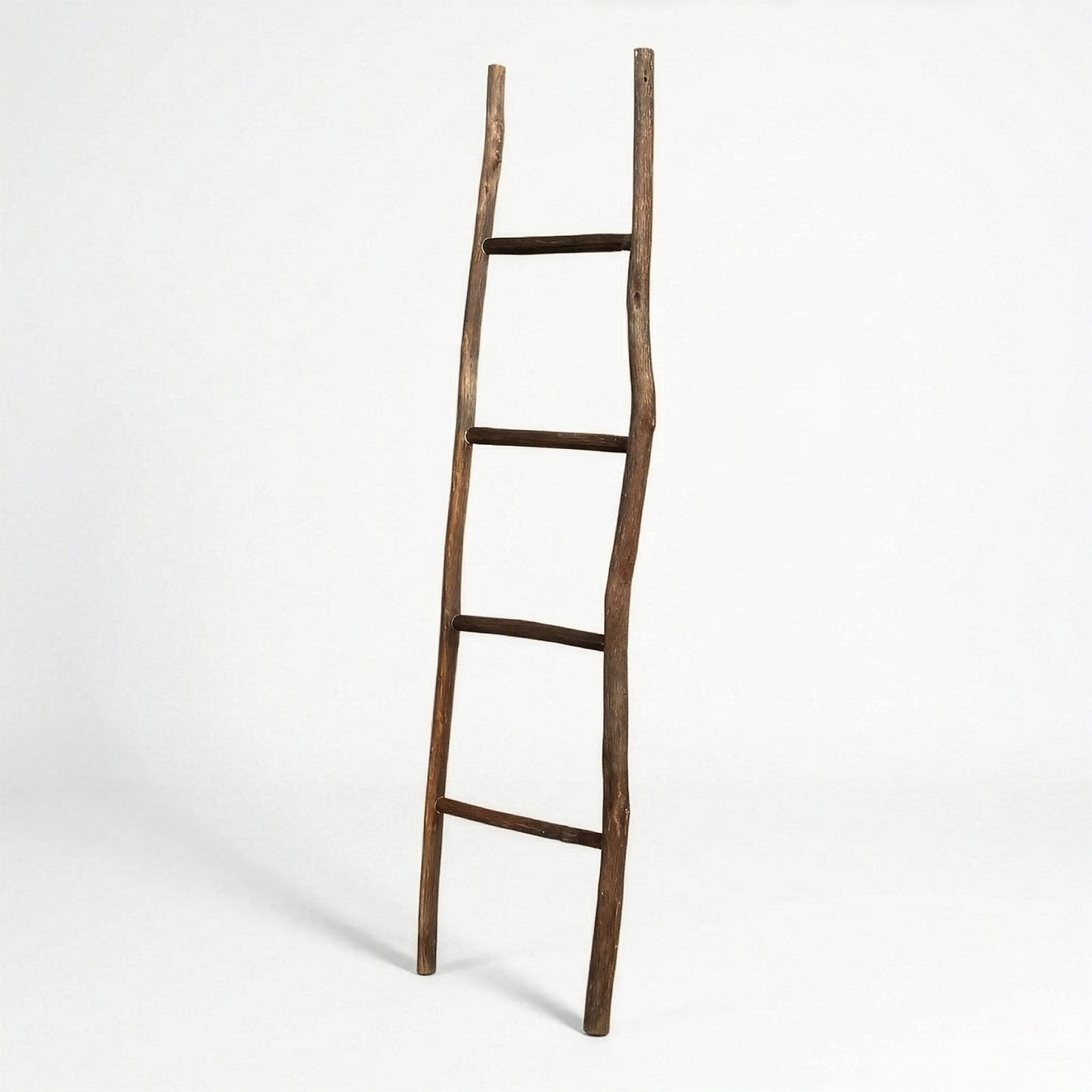 Escalera de Madera Kemu Grande - 1.5m - Chocolate - Estilo Japonés