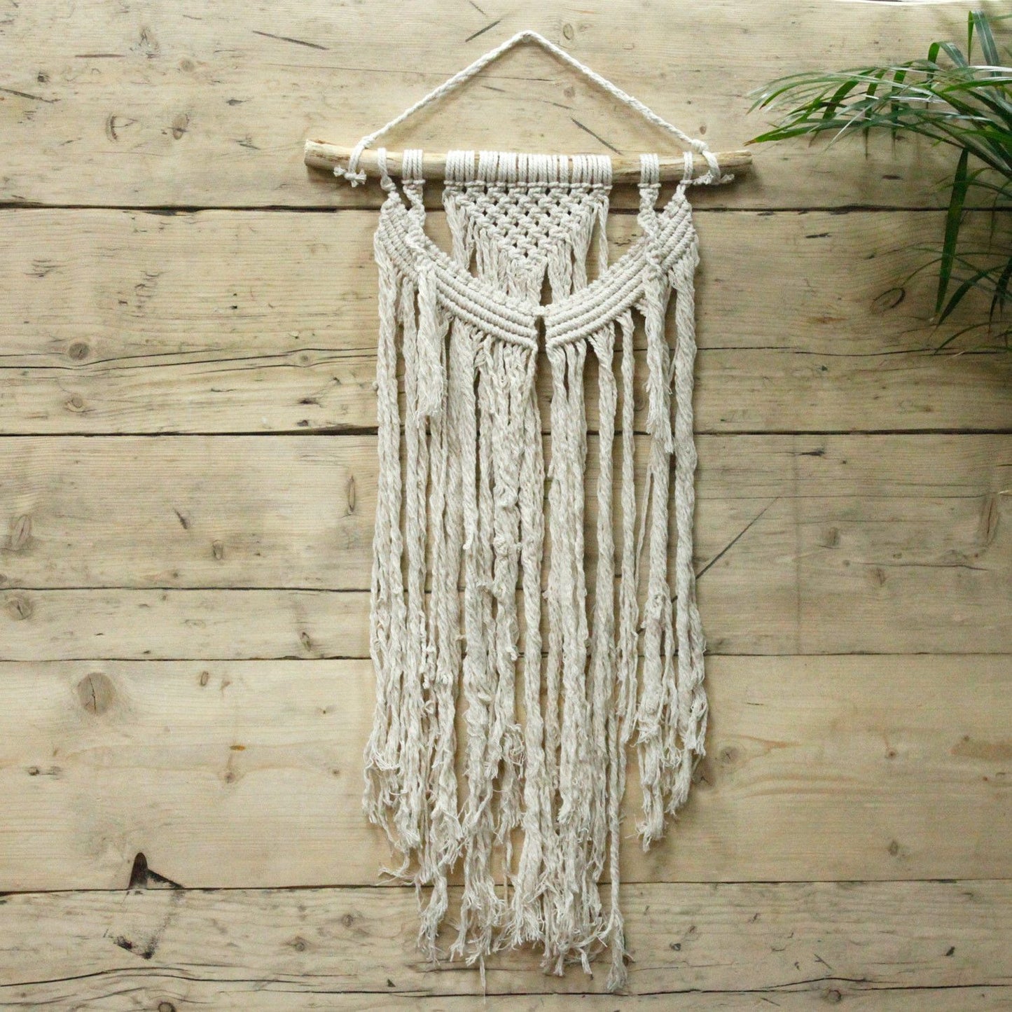 Tapiz de Macramé - Fuerza de la naturaleza