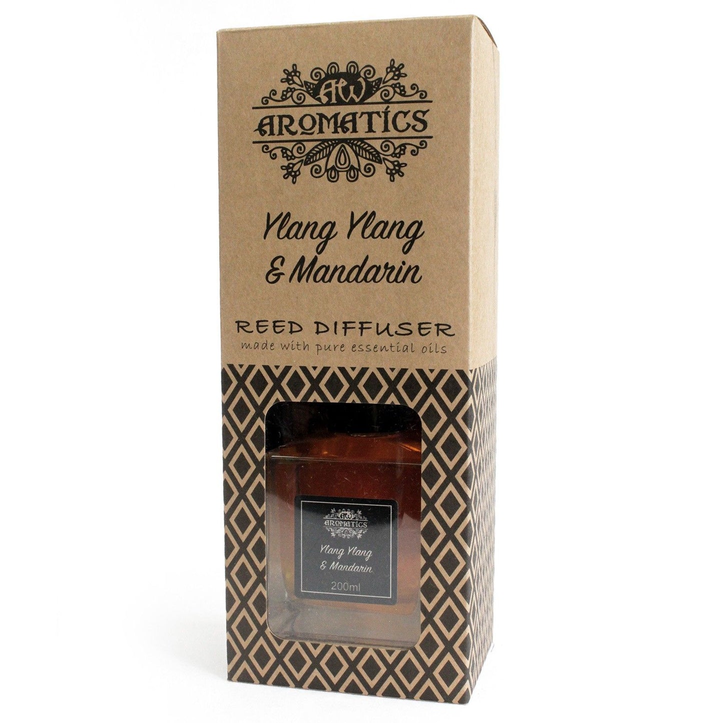Ylang Ylang & Mandarina - Difusor de Varillas con Aceites Esenciales