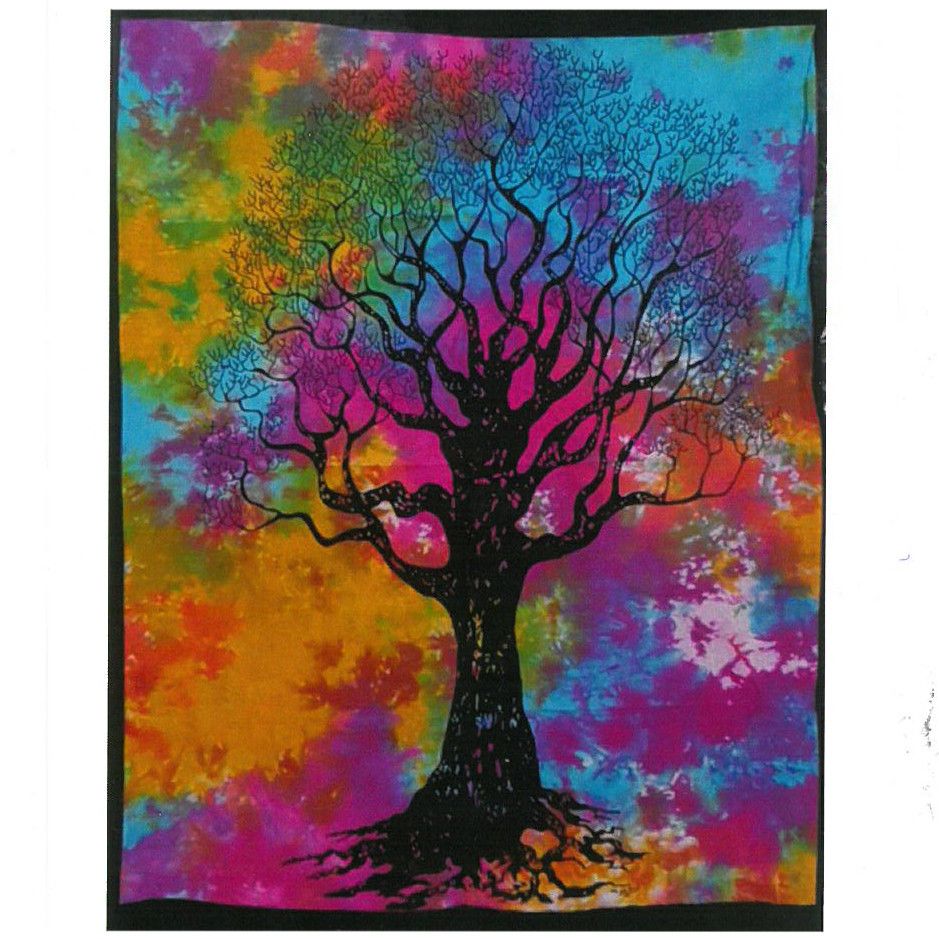 Arte de pared de algodón Árbol