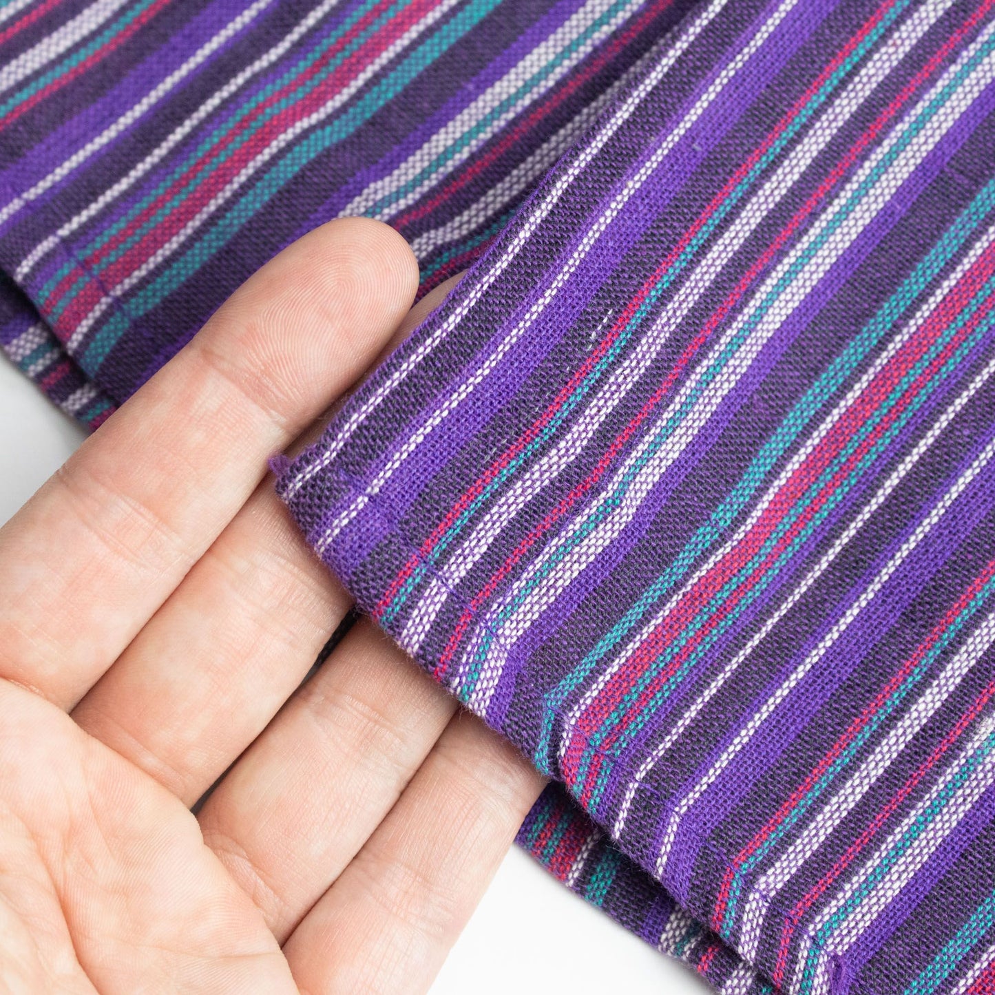 Nomad Sari Grandad Shirt - Negro Púrpura - XL