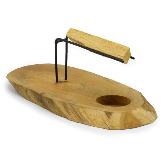 Quemador de Palo Santo Premium - Madera Natural de Gamel
