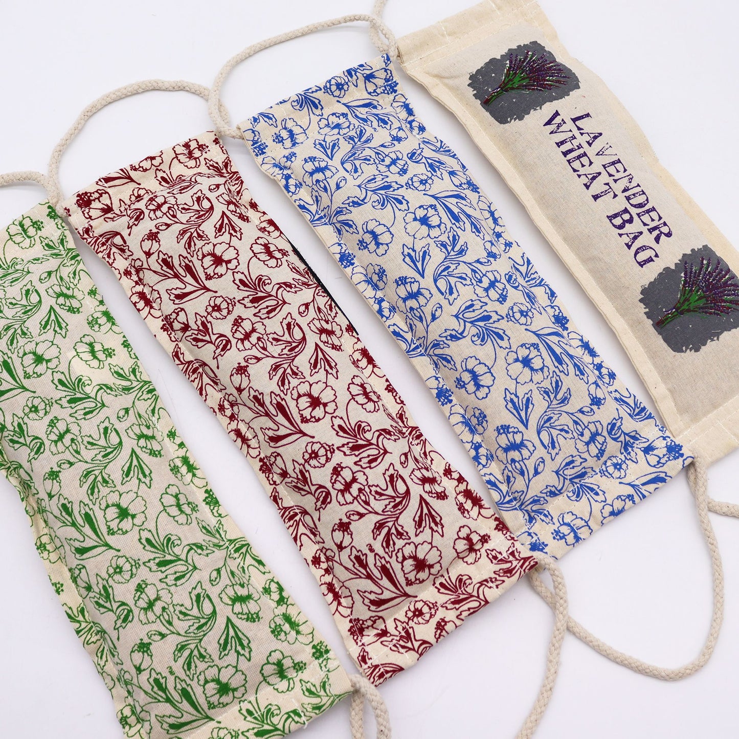 Bolsas de Trigo de Algodón Natural - Lavanda