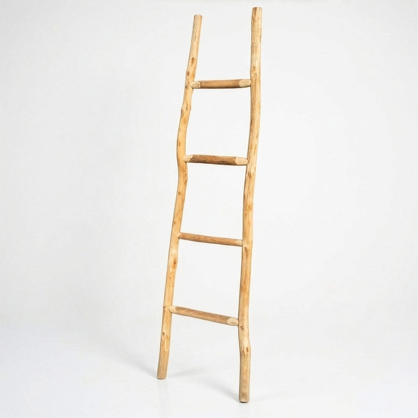 Escalera de Madera Kemu - 1.5m - Natural - Estilo Japonés