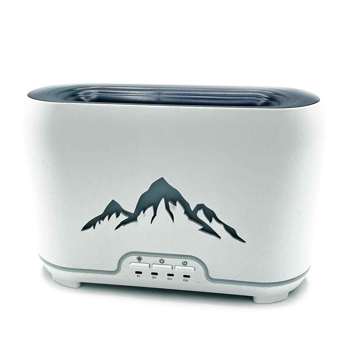 Difusor de aroma Himalaya - USB-C - Mando a distancia - Efecto llama