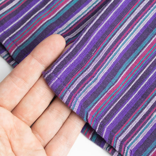 Nomad Sari Grandad Camisa - Negro Púrpura - Mediano