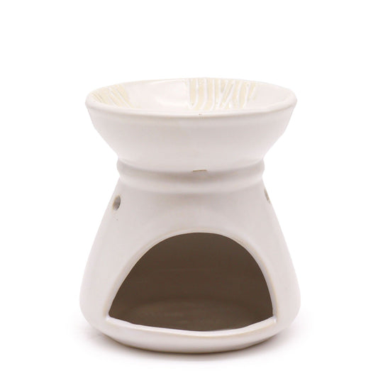 Elemental Natural Large Burner - Ivory