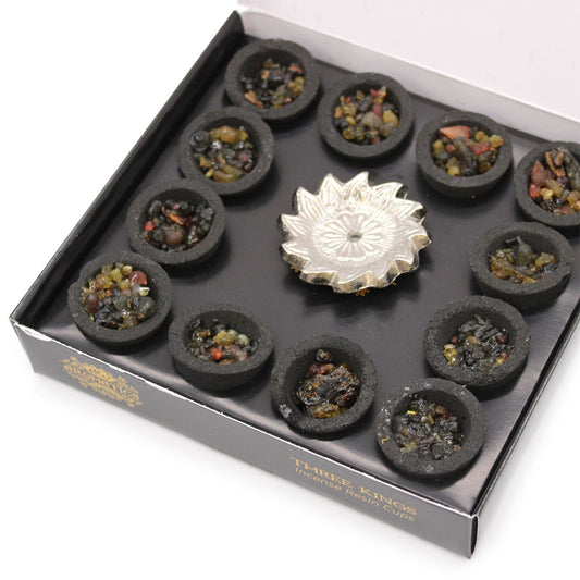 Tres Reyes - Set de 12 Copas de Resina