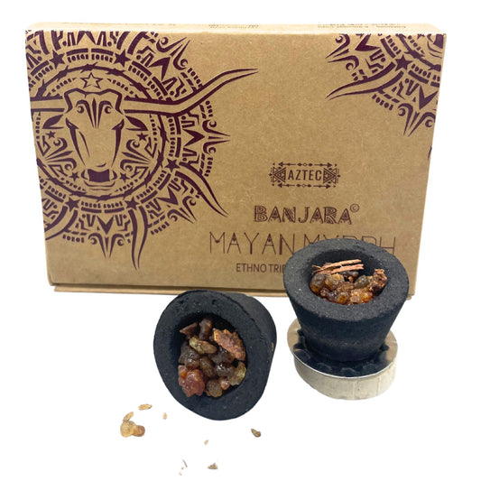 Mirra - Set de 6 Copas de Resina Banjara