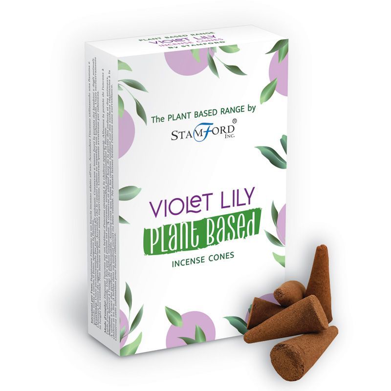 Violeta Lilly - Conos de Incienso a Base de Plantas
