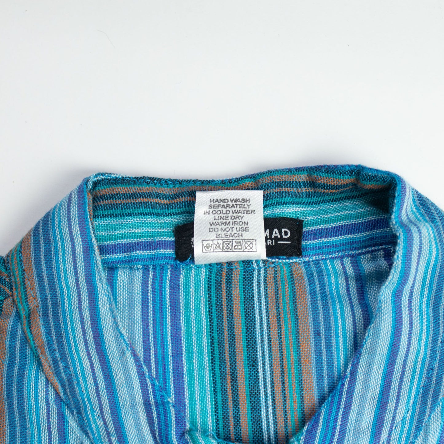 Nomad Sari Camisa de abuelo - Turquesa - Grande